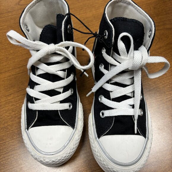 Girls Converse High Top All Star Sneakers Size12 - Picture 5 of 6